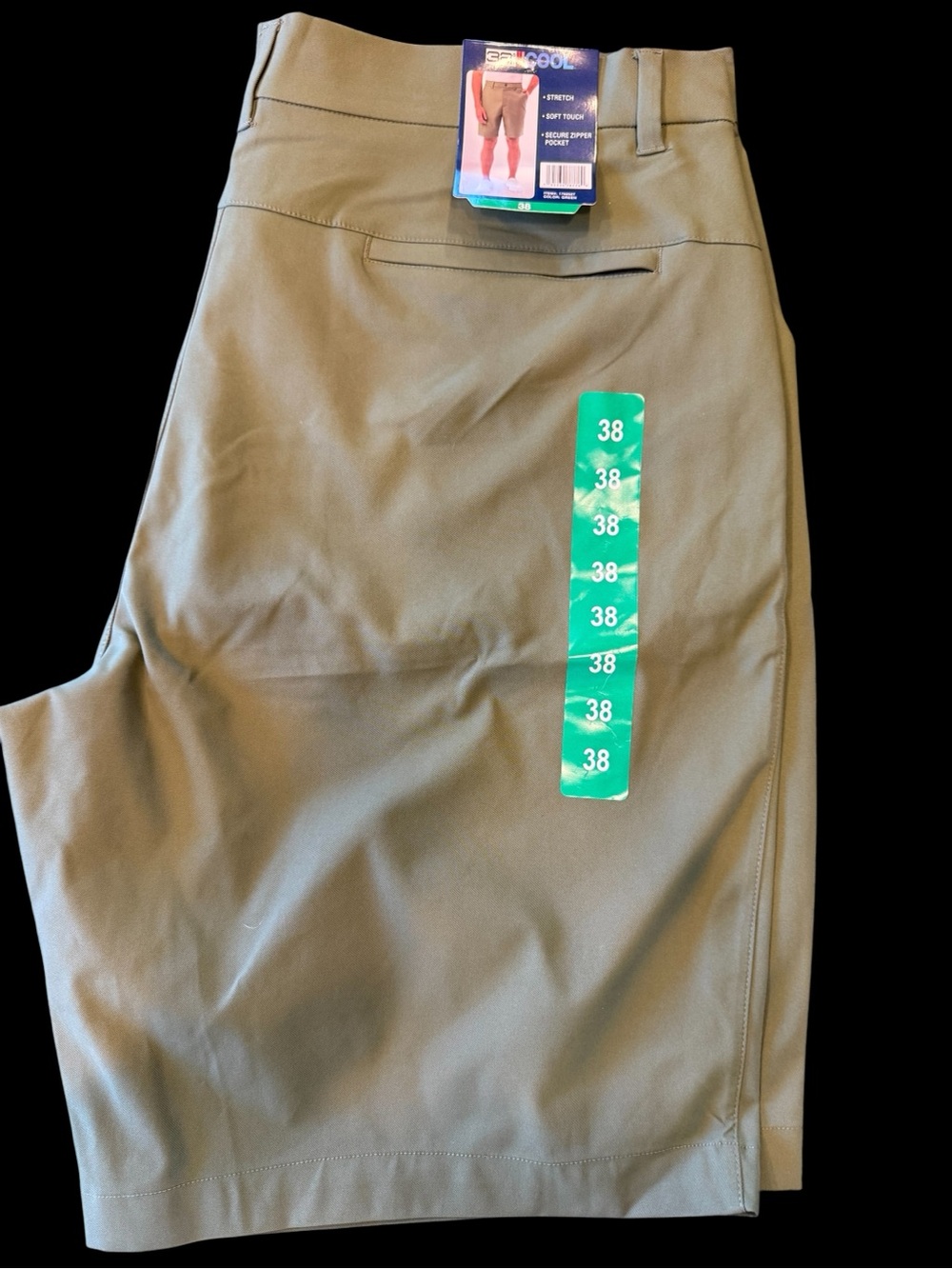 32 Degrees Men's Olive Chino Shorts NWT